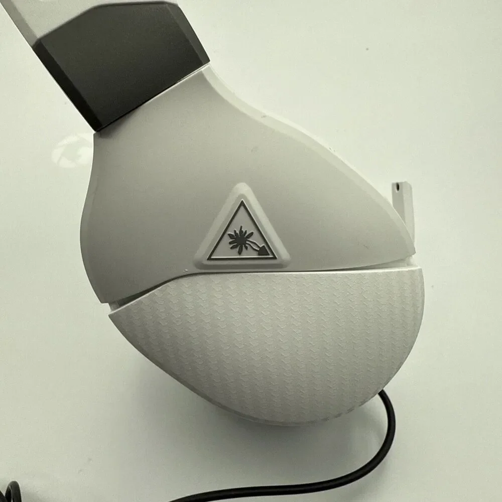 Turtle Beach Gaming Headset, White with Gray - Cables included